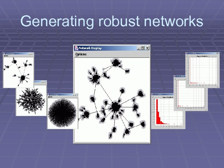 Generating robust networks 