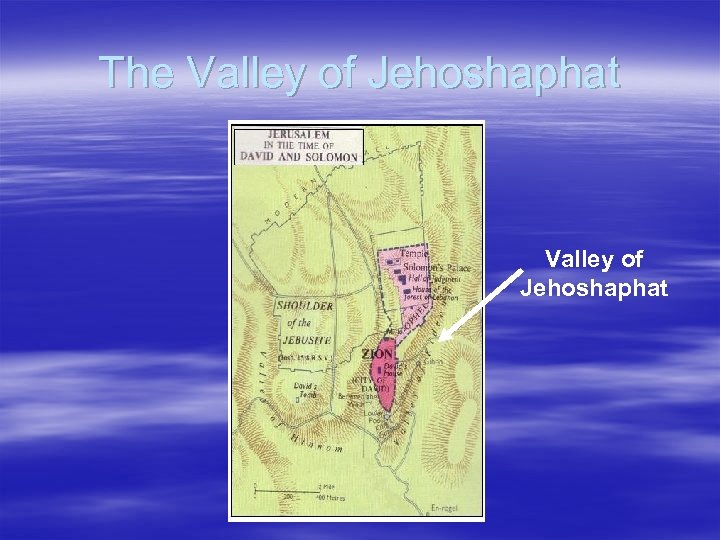 The Valley of Jehoshaphat 