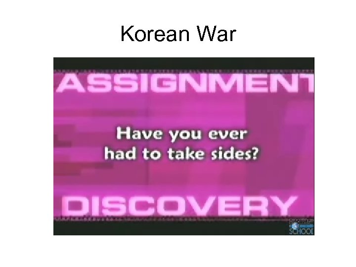 Korean War 