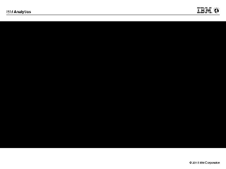 © 2015 IBM Corporation 