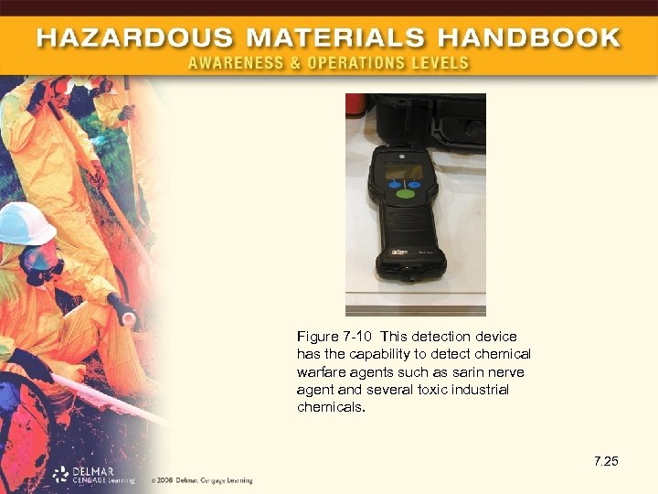 Figure 7 -10 This detection device has the capability to detect chemical warfare agents