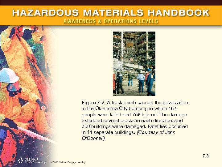 Figure 7 -2 A truck bomb caused the devastation in the Oklahoma City bombing