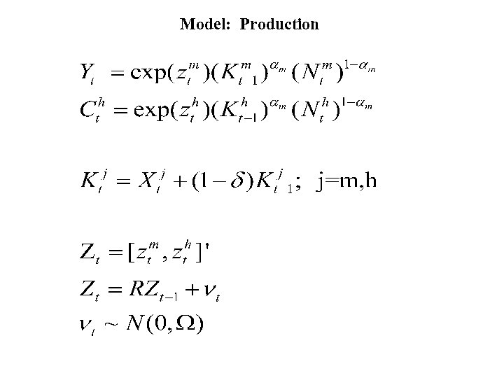 Model: Production 