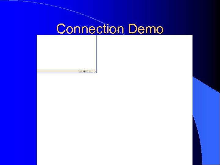 Connection Demo 
