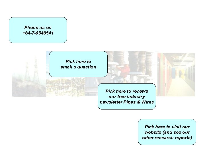 Phone us on +64 -7 -8546541 Pick here to email a question Pick here