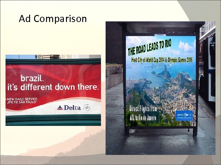 Ad Comparison 