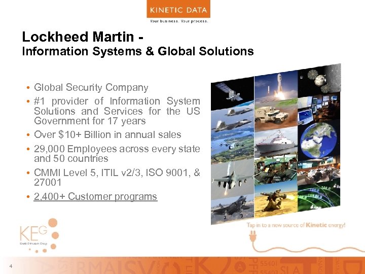 Lockheed Martin - Information Systems & Global Solutions • Global Security Company • #1
