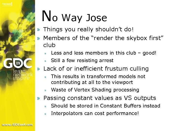 No Way Jose » Things you really shouldn’t do! » Members of the “render