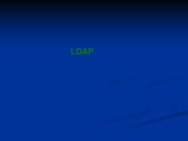 LDAP 