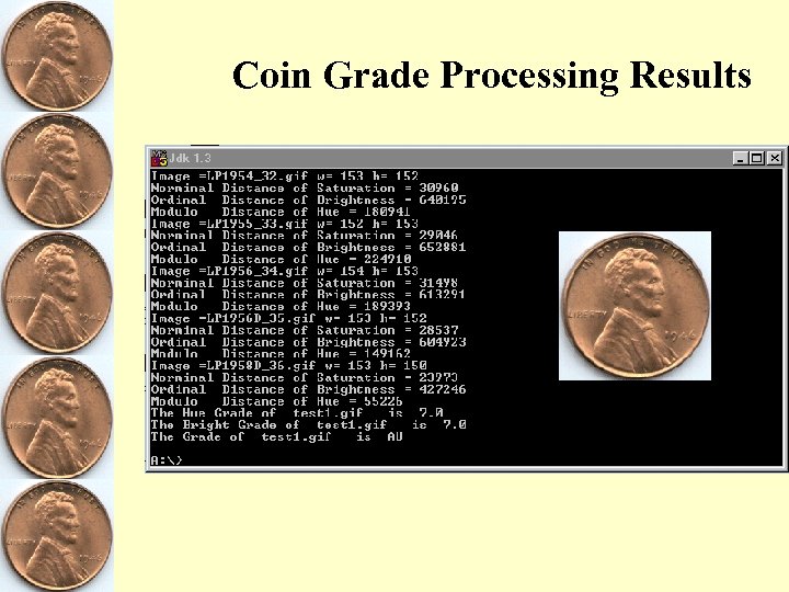 Coin Grade Processing Results 