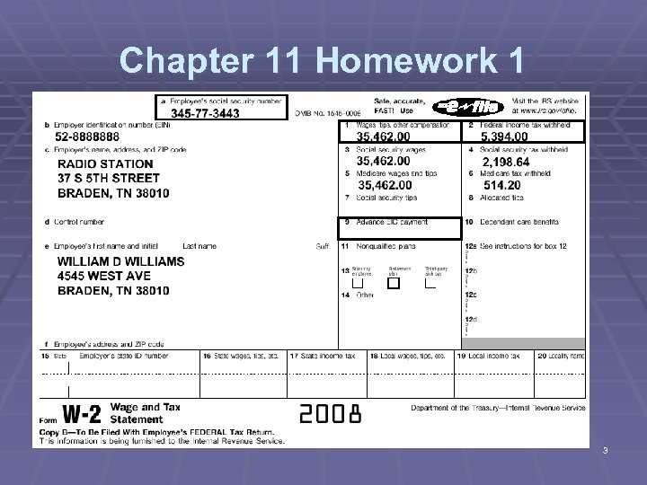 Chapter 11 Homework 1 3 