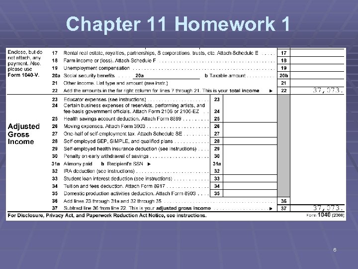 Chapter 11 Homework 1 6 