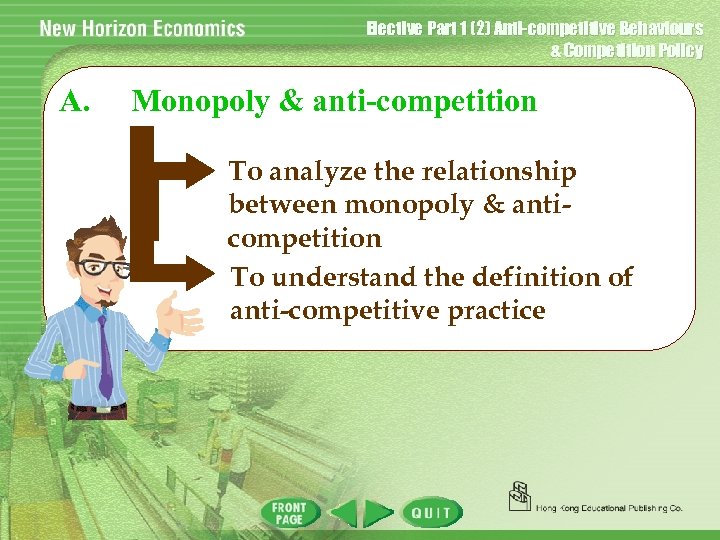 Elective Part 1 2 Anti-competitive Behaviours Competition