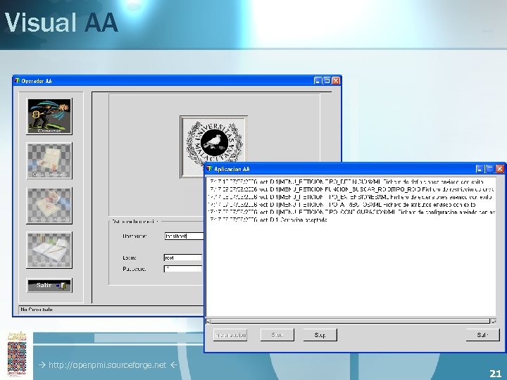 Visual AA http: //openpmi. sourceforge. net 21 