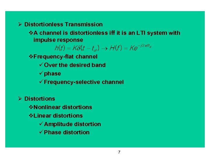 Q Chapter 3 Signal Transmission And Filtering O