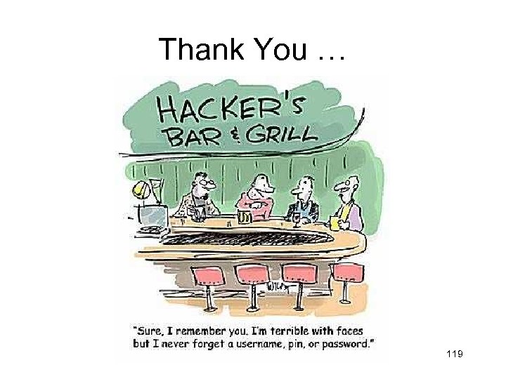 Thank You … 119 