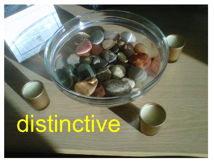 distinctive 
