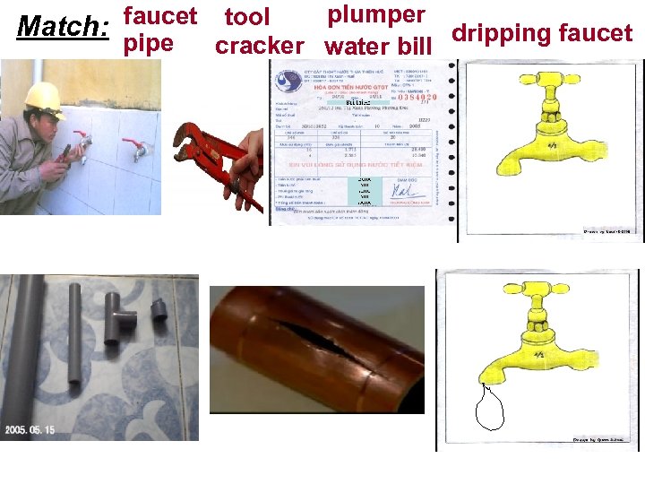 plumper faucet tool Match: pipe cracker water bill dripping faucet 