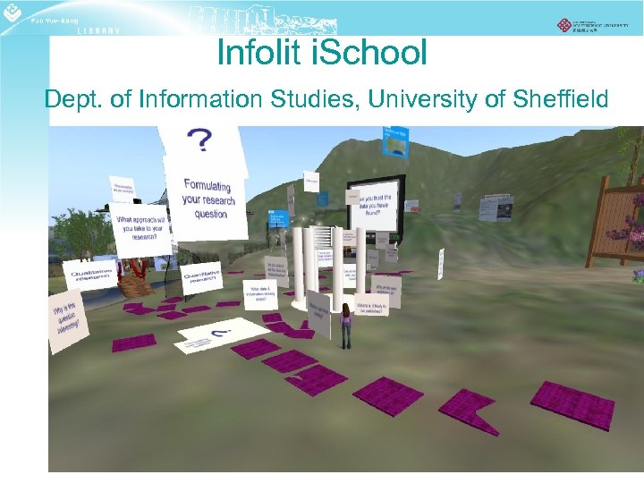 Infolit i. School Dept. of Information Studies, University of Sheffield 