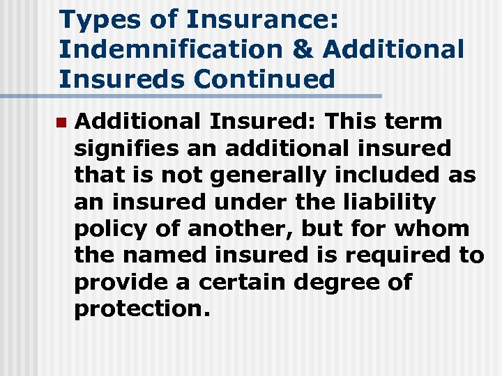 Defining Insurance Bonding Requirements Purpose Of