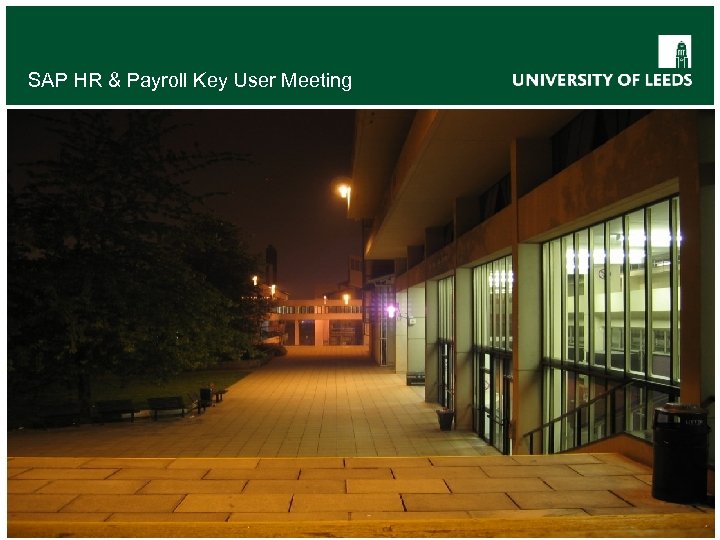 SAP HR & Payroll Key User Meeting 