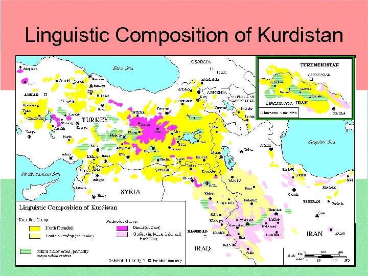 Linguistic Composition of Kurdistan 