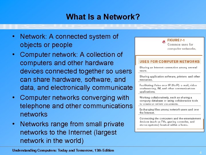 What Is a Network? • Network: A connected system of objects or people •
