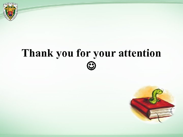 Thank you for your attention 