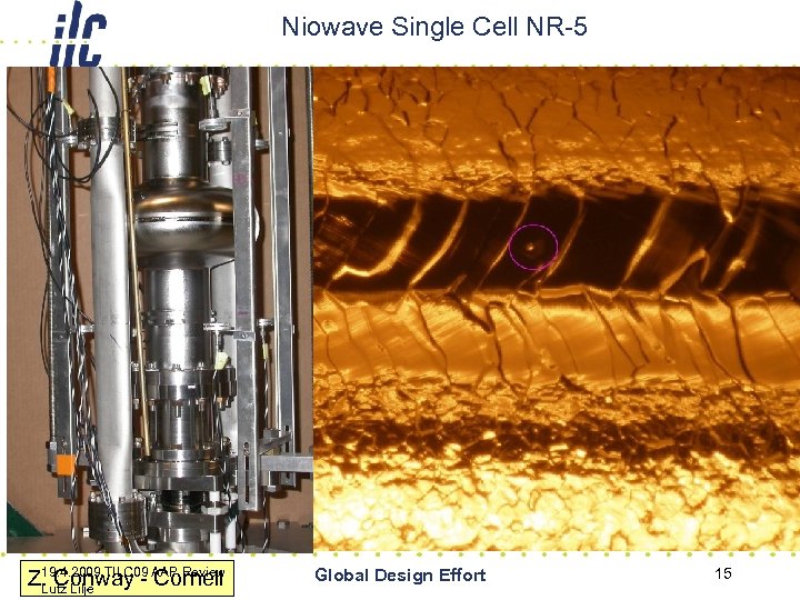 Niowave Single Cell NR-5 19. 4. 2009 TILC 09 Z. Conway - AAP Review