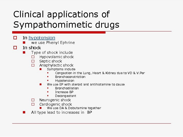 Adrenergic Antiadrenergic Drugs By Prof Alhaider