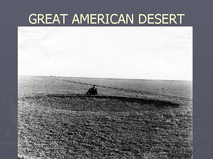 GREAT AMERICAN DESERT 