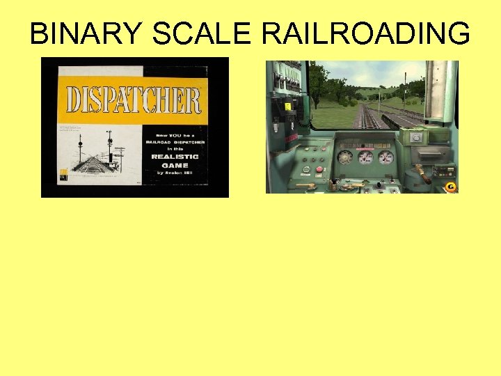 BINARY SCALE RAILROADING 