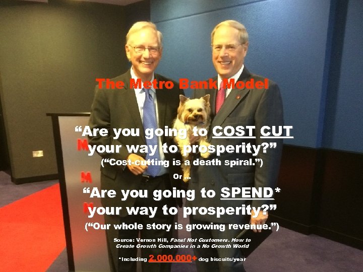 The Metro Bank Model “Are you going to COST CUT your way to prosperity?