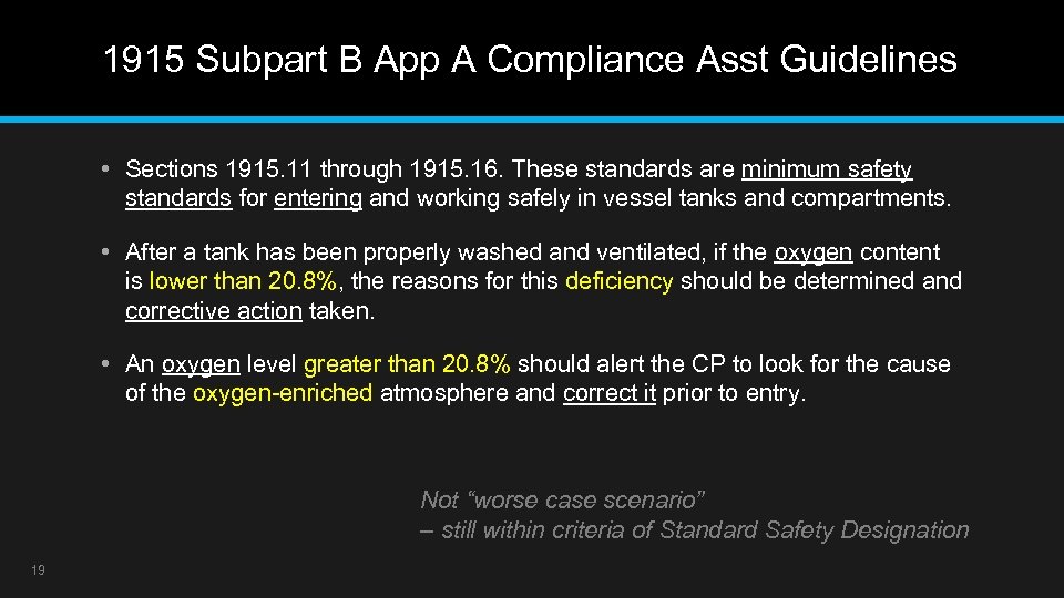 1915 Subpart B App A Compliance Asst Guidelines • Sections 1915. 11 through 1915.