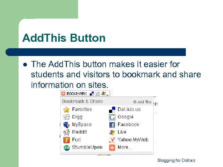 Add. This Button l The Add. This button makes it easier for students and