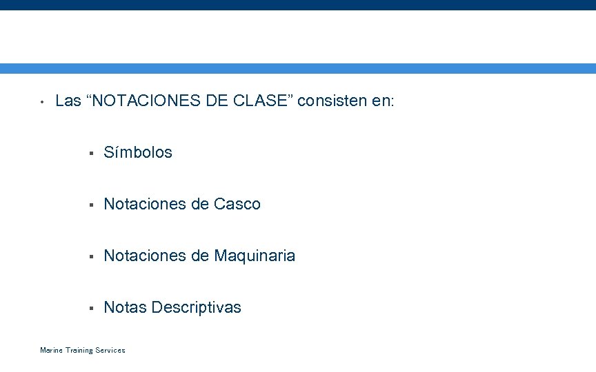 Notaciones de Clase y Símbolos • Las “NOTACIONES DE CLASE” consisten en: § Símbolos