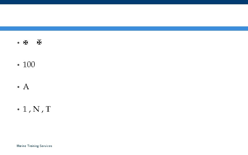Símbolos ( Pt 1 Ch. 2 2. 2) • + - • 100 •