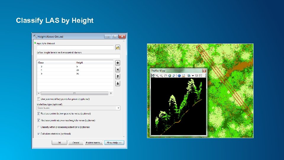Classify LAS by Height 
