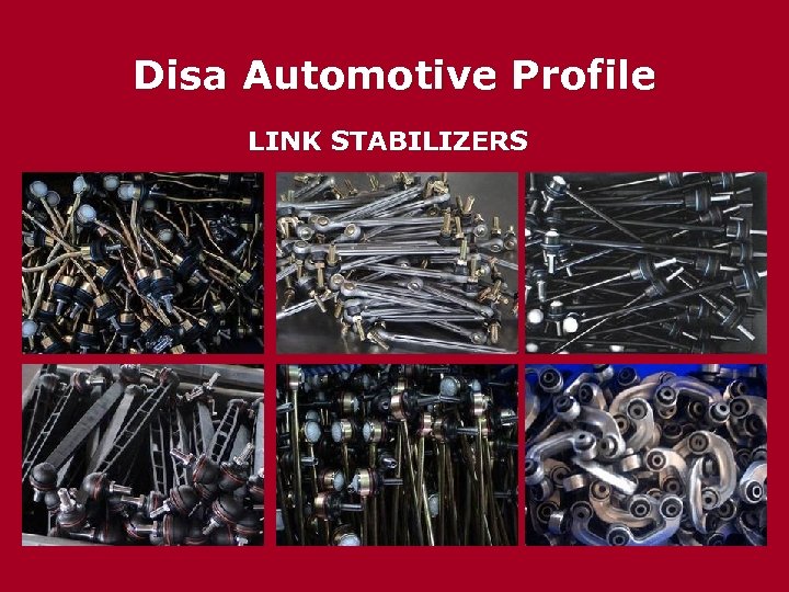 Disa Automotive Profile LINK STABILIZERS 