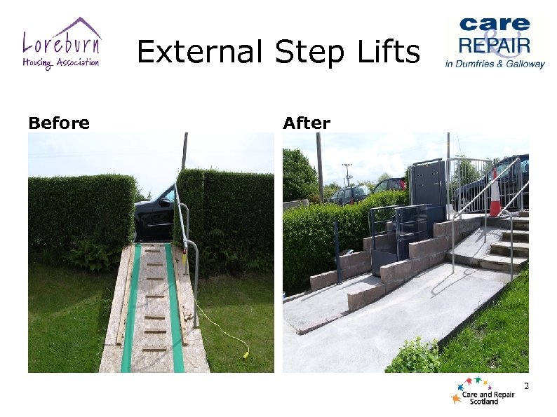 External Step Lifts Before After 2 