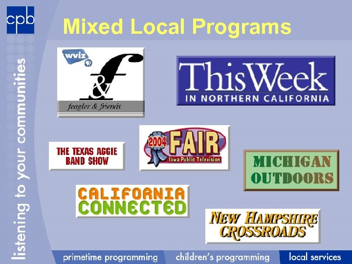 Mixed Local Programs 