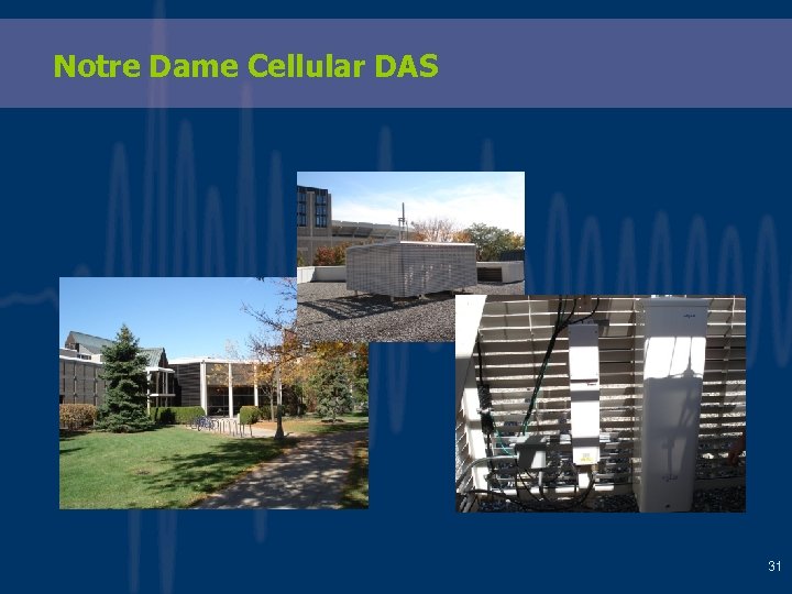 Notre Dame Cellular DAS 31 