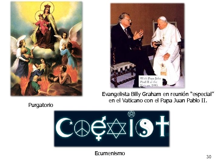 Purgatorio Evangelista Billy Graham en reunión “especial” en el Vaticano con el Papa Juan