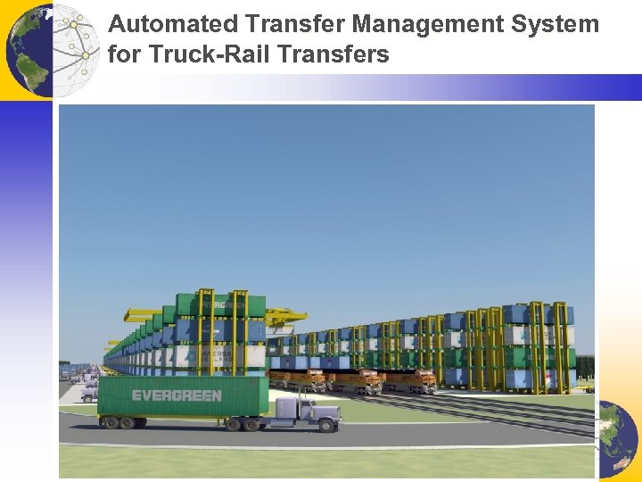 Automated Transfer Management System for Truck-Rail Transfers 
