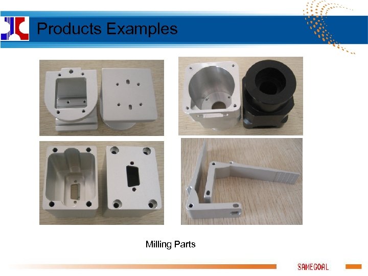 Products Examples Milling Parts 