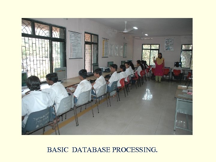 BASIC DATABASE PROCESSING. 