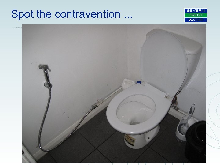 Spot the contravention. . . 