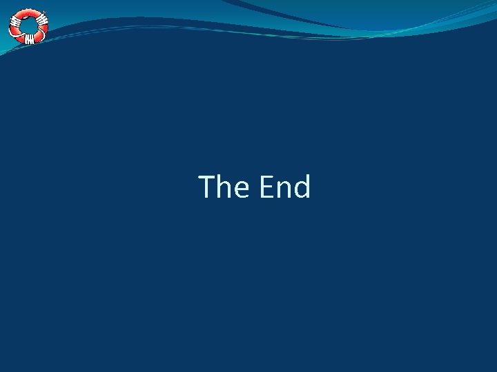 The End 