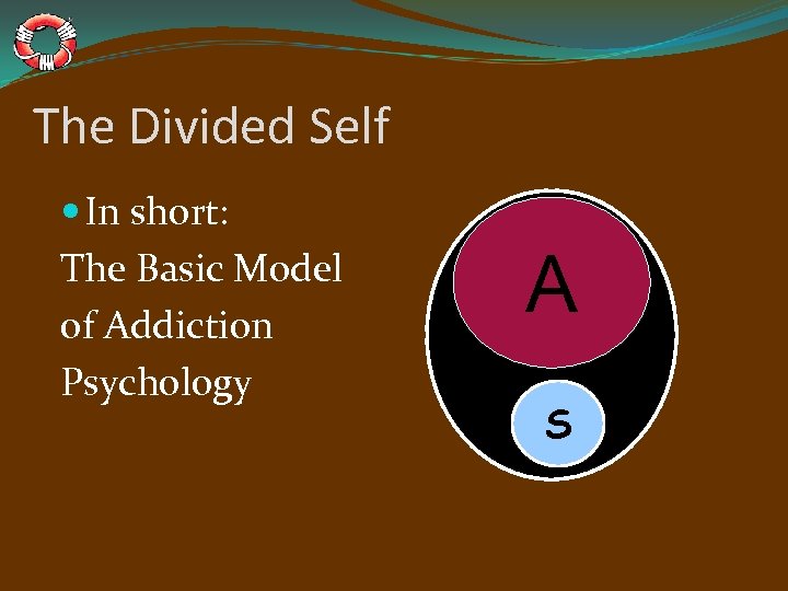 The Divided Self In short: The Basic Model of Addiction Psychology A S 