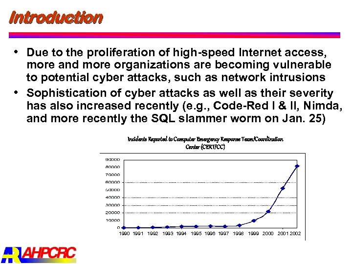 Introduction Due to the proliferation of high speed Internet access, more and more organizations